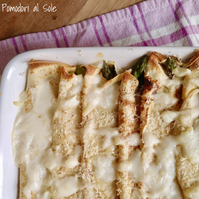 featured image thumbnail for post Crespelle di asparagi